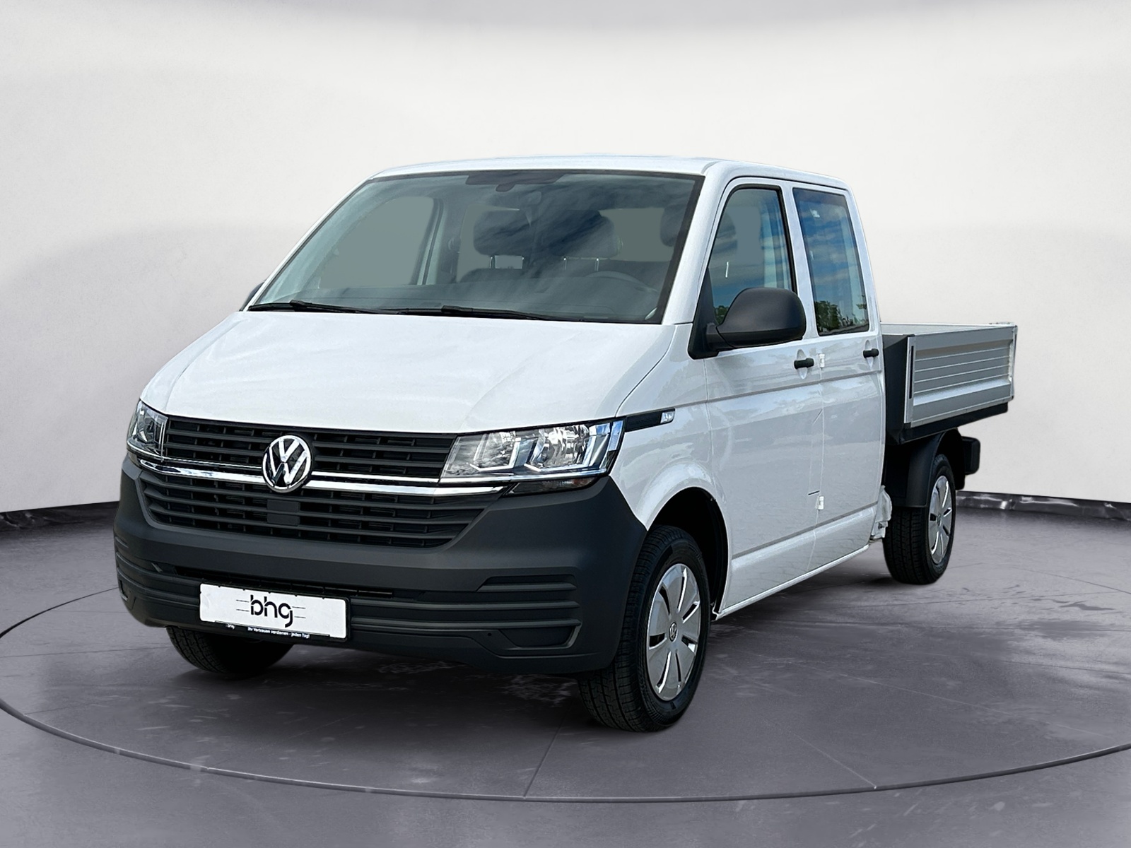 Volkswagen - Transporter 6.1 Pritschenwagen Doppelkabine Motor: 2,0 l TDI SCR  Getriebe: 5-Gang-Schaltgetriebe Radstand: 3400 ,