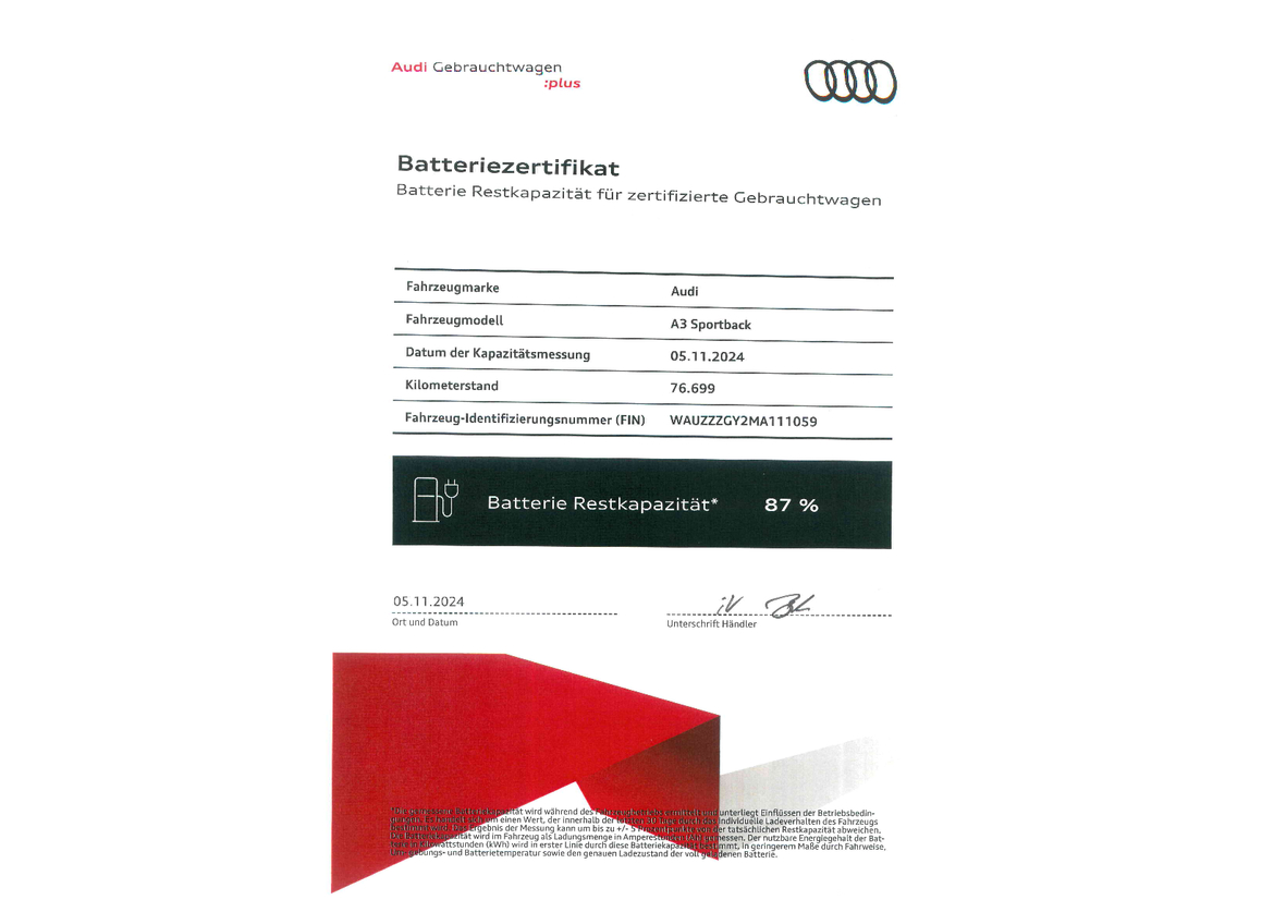 Audi - A3 Sportback