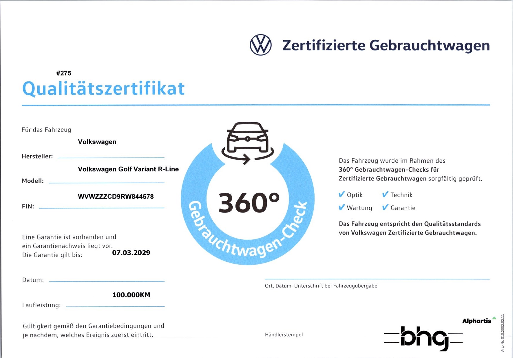 Volkswagen - Golf Variant 2.0TDI DSG R-Line
