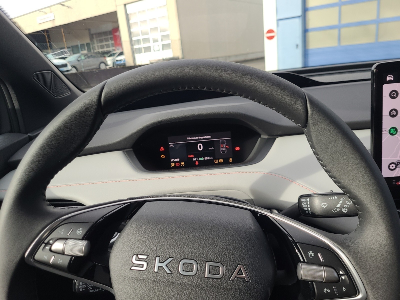 Skoda - Elroq Alpha h Batterie Elektromotor