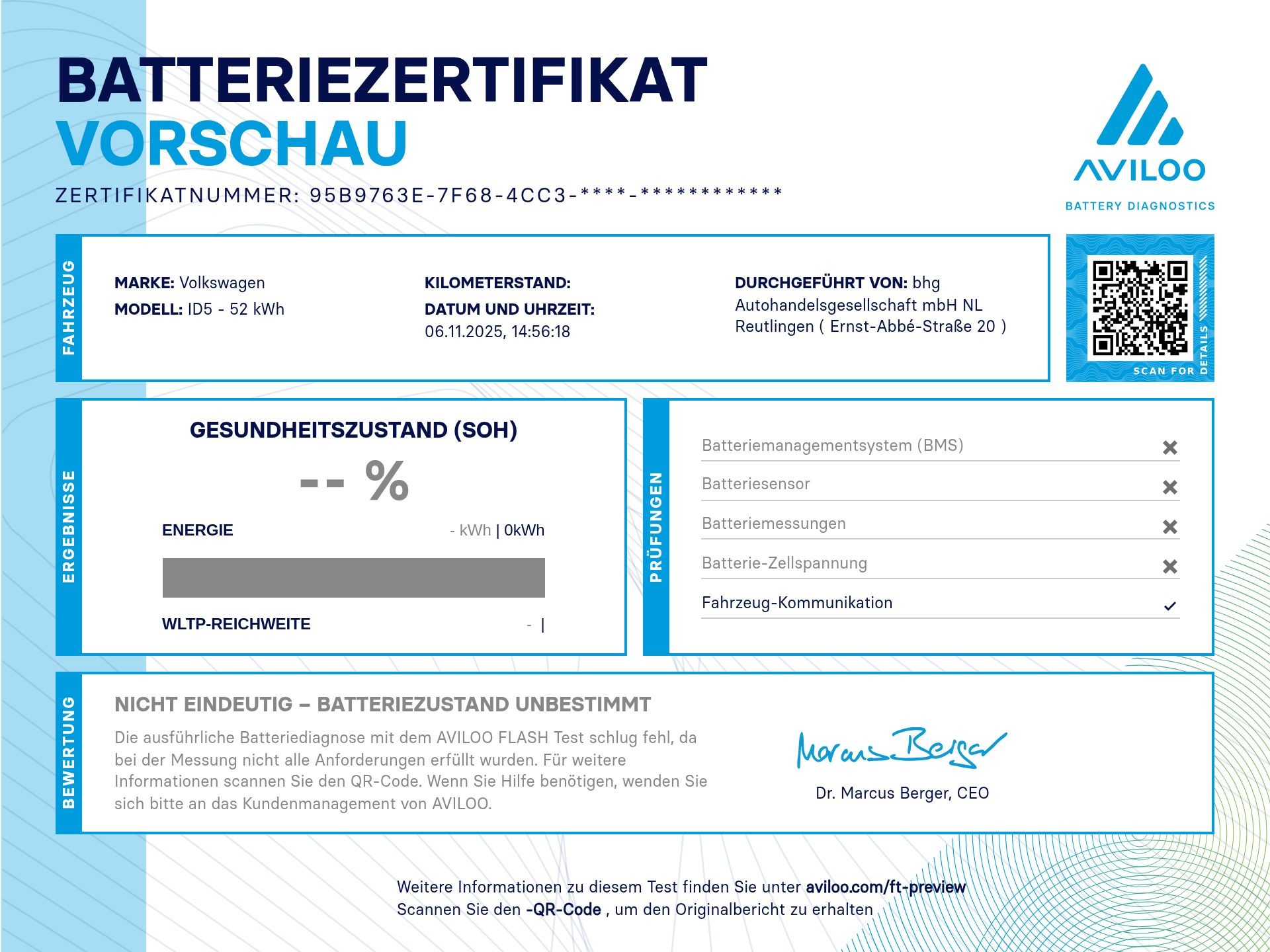 Volkswagen - ID.5 Pure mit Infotainment-Paket